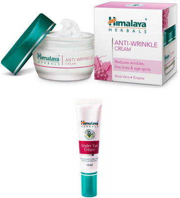

Himalaya Anti Wrinkle Cream, Under Eye Cream(Set of 2)