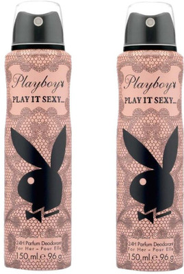 

Playboy Sexy Body Spray - For Women(300 ml, Pack of 2)