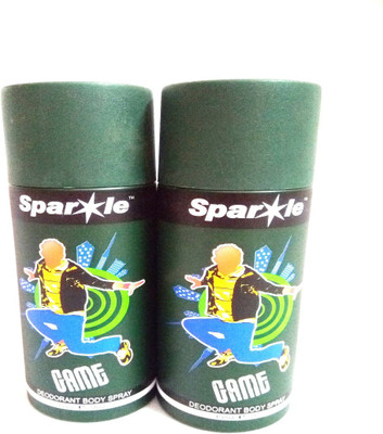 

Sparkle Game Body Spray - For Men(300 ml, Pack of 2)