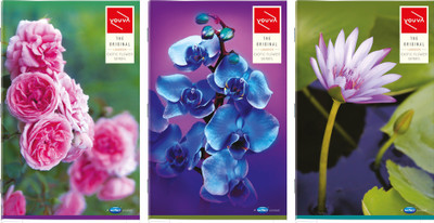 

navneet Regular Notebook(Exotic Flower Series, Multicolor, Pack of 3)