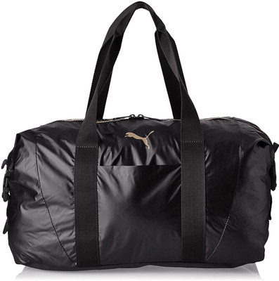 

Puma Fit At Workout Bag Gold Gym Bag(Black)