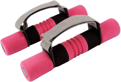 FITSY Soft Foam Dumbbells for Women - With Adjustable Strap - 0.6 KG x 2 Fixed Weight Dumbbell(1.2 kg) available at flipkart for Rs.849