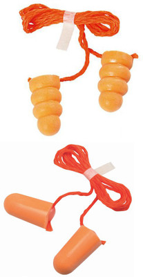 

Arex 3M 1130 (PACK OF 5) AND 3M 1110 (PACK OF 5) DISPOSABLE, CORDED, FOAM Ear Plug(Orange)