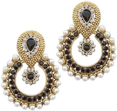 SHREE MAULI CREATION Alloy Chandbali Earring