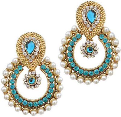 SHREE MAULI CREATION Alloy Chandbali Earring