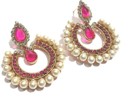 SHREE MAULI CREATION Alloy Chandbali Earring