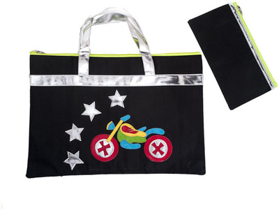 

Lill Pumpkins Nylon Bike Black Folder Bag(Set Of 2, Black)