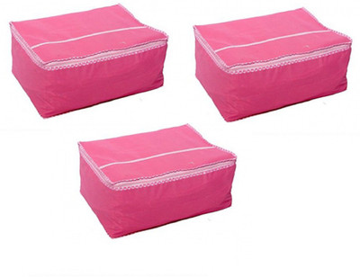

Fashion Bizz 01A Non Woven Multi Saree Cover Pink(Pink)