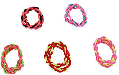 

Lilsta Colorful Elastic Bands - Set of 5 Rubber Band(Multicolor)