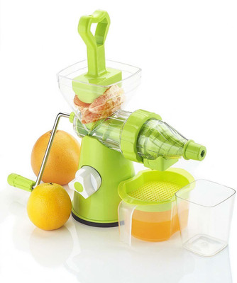 

probeatz National Fruit And Vegetable Mega Plus Plastic Hand Juicer(Green Pack of 1)