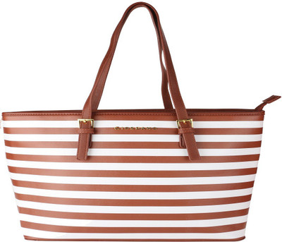 

Giordano Hand-held Bag(Brown, White)