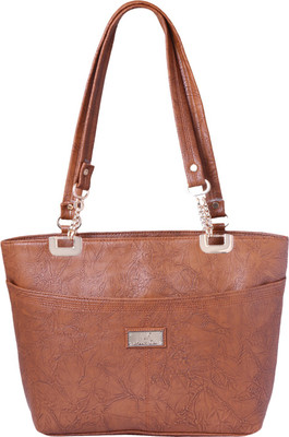 

zar Hand-held Bag(Brown)