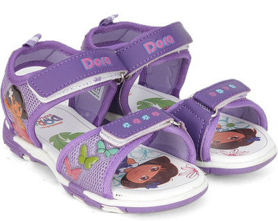 

Dora Girls Velcro Sports Sandals(Purple