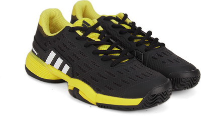 

ADIDAS Boys & Girls Lace Tennis Shoes(Black, Cblack/ftwwht/eqtyel