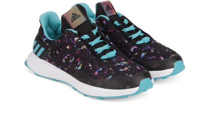 

ADIDAS Boys & Girls Lace Running Shoes(Black, Cblack/eneblu/ftwwht