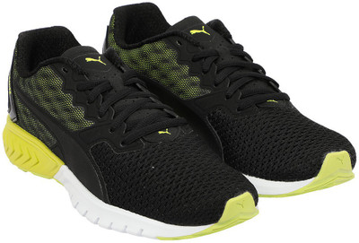 

Puma Boys & Girls Lace Running Shoes(Black, Black-nrgy yellow
