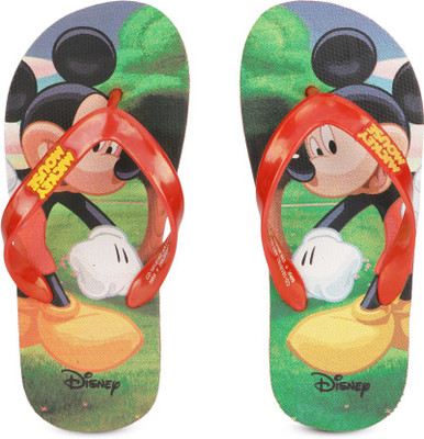 

Disney Girls Slip On Slipper Flip Flop(Red