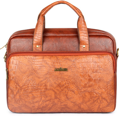 

The Clownfish 15.6 inch Laptop Messenger Bag(Tan)
