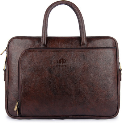 

The Clownfish 15.6 inch Laptop Messenger Bag(Brown)