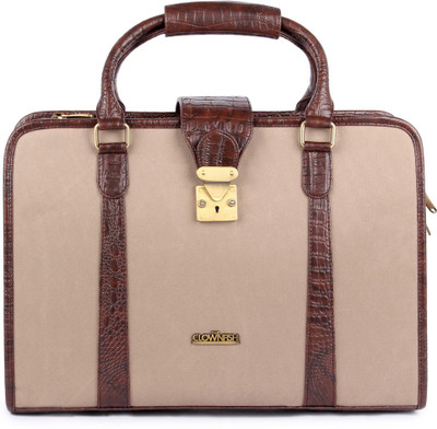 

The Clownfish 15.6 inch Laptop Messenger Bag(Beige)