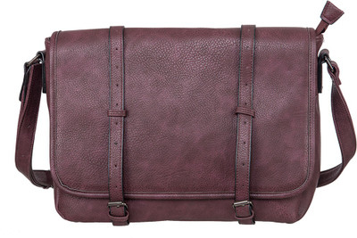

peaubella 12 inch Laptop Messenger Bag(Purple)
