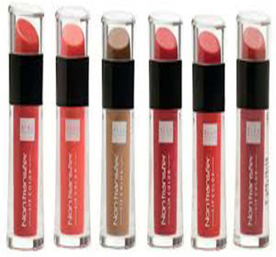 

Blue Heaven non rtansfer lip colour(set 6)(multicolour)