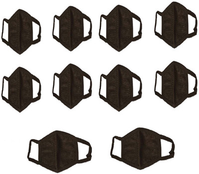 

Iubit Set of 10 Mask Anti-pollution Mask(Black, Pack of 10