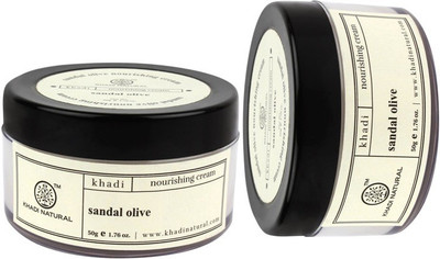 

Khadi Natural Herbal Sandal Olive Nourshining Cream(100 g)