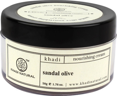 

Khadi Natural Herbal Sandal Olive Nourshining Cream(50 g)