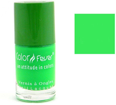 

Color Fever Neon Nail Lacquer - Green Multicolor