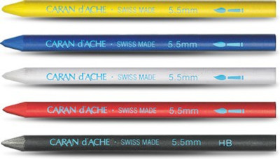 

Caran D'Ache 6550.306 Varius Art Sketcher (5.5MM) Lead for Mechanical Pencil(Pack of 6)