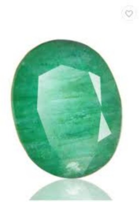 AJ 6.25 Ratti Certified Natural Precious Gemstone Emerald (Panna) Emerald Stone