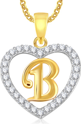 MEENAZ krishna God Pendant With Chain Brass Cubic Zirconia, Crystal Alloy Pendant