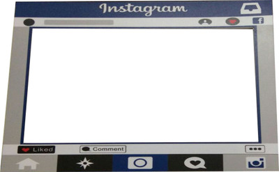 

Atpata Funky Frame-Instagram Photo Booth Board(Party)