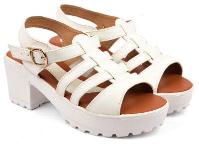 

Bare Soles Women White Heels
