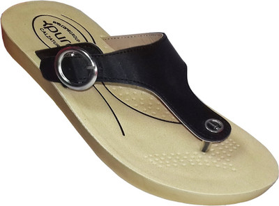 

Fashion Gateway Flip Flops, Black