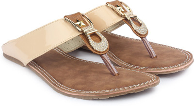 

Shezone Women Cream Flats