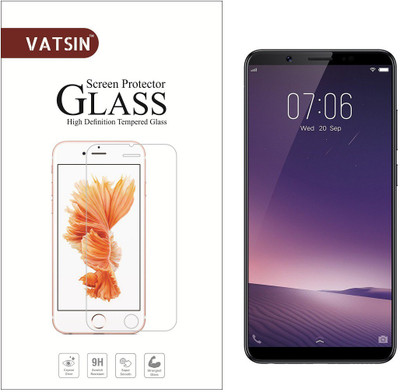 Vatsin Tempered Glass Guard for VIVO V7 Plus(Pack of 1)