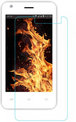 Screen Guard Tempered Glass Guard for Lyf Flame 2(Pack of 1)
