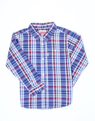 Levi's Boys Striped Casual Multicolor Shirt available at flipkart for Rs.549