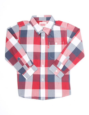 

Levi's Boys Checkered Casual Multicolor Shirt