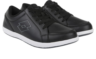 

Lotto LOGO PLUS Sneaker For Men(Black, Grey, 20