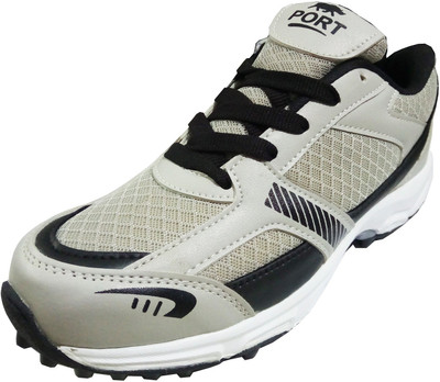 

Port Men's sports Cricket Shoes For Men(Grey