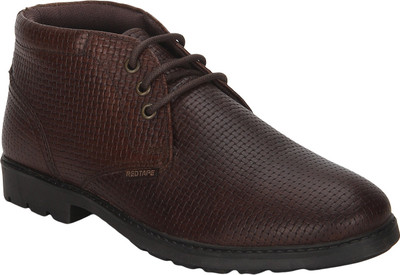 

Red Tape Men Casual Boots For Men(Brown, M.brown