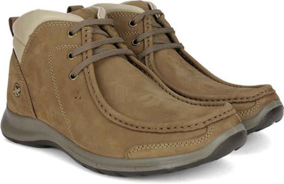 

Woodland Leather Boots For Men(Brown, Tobcco