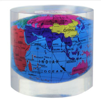 

Stealodeal Circle Globe Acrylic Paper Weights with Matte Finish(Set Of 1, Multicolor)
