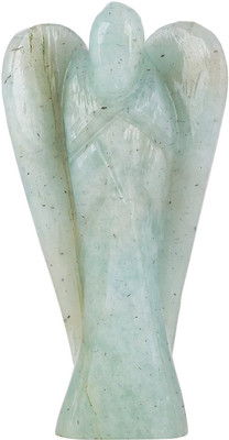 

Excel Excel Stone Green Amazonite Angel Figurine , Green Decorative Showpiece - 5 cm(Marble, Green)