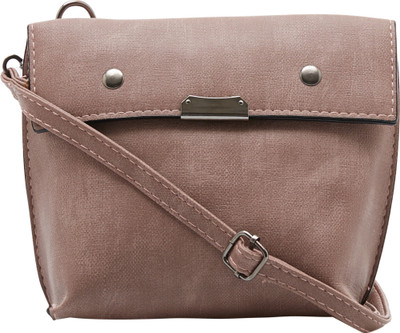 

Satchel Bags Women Casual Brown PU Sling Bag