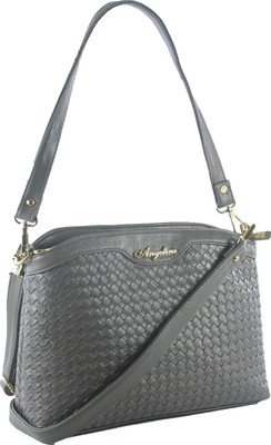 

Angeline Women Casual Grey PU Sling Bag
