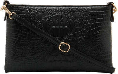 

Satchel Bags Women Formal Black PU Sling Bag